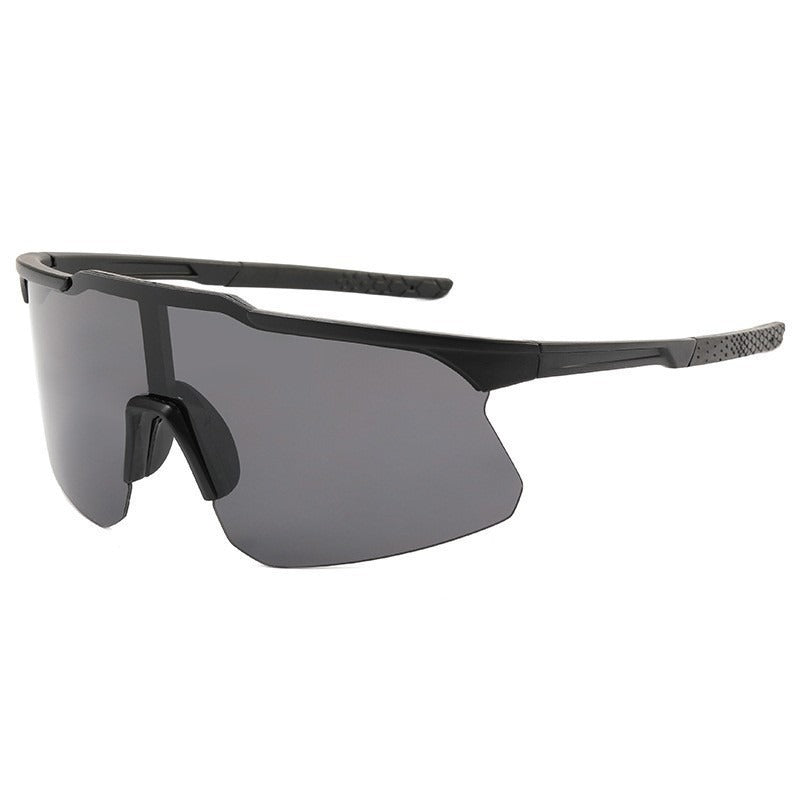 Unisex nan sporty performance sunglasses half rimless with polarized lenses and non-slip nose pad Bowlift