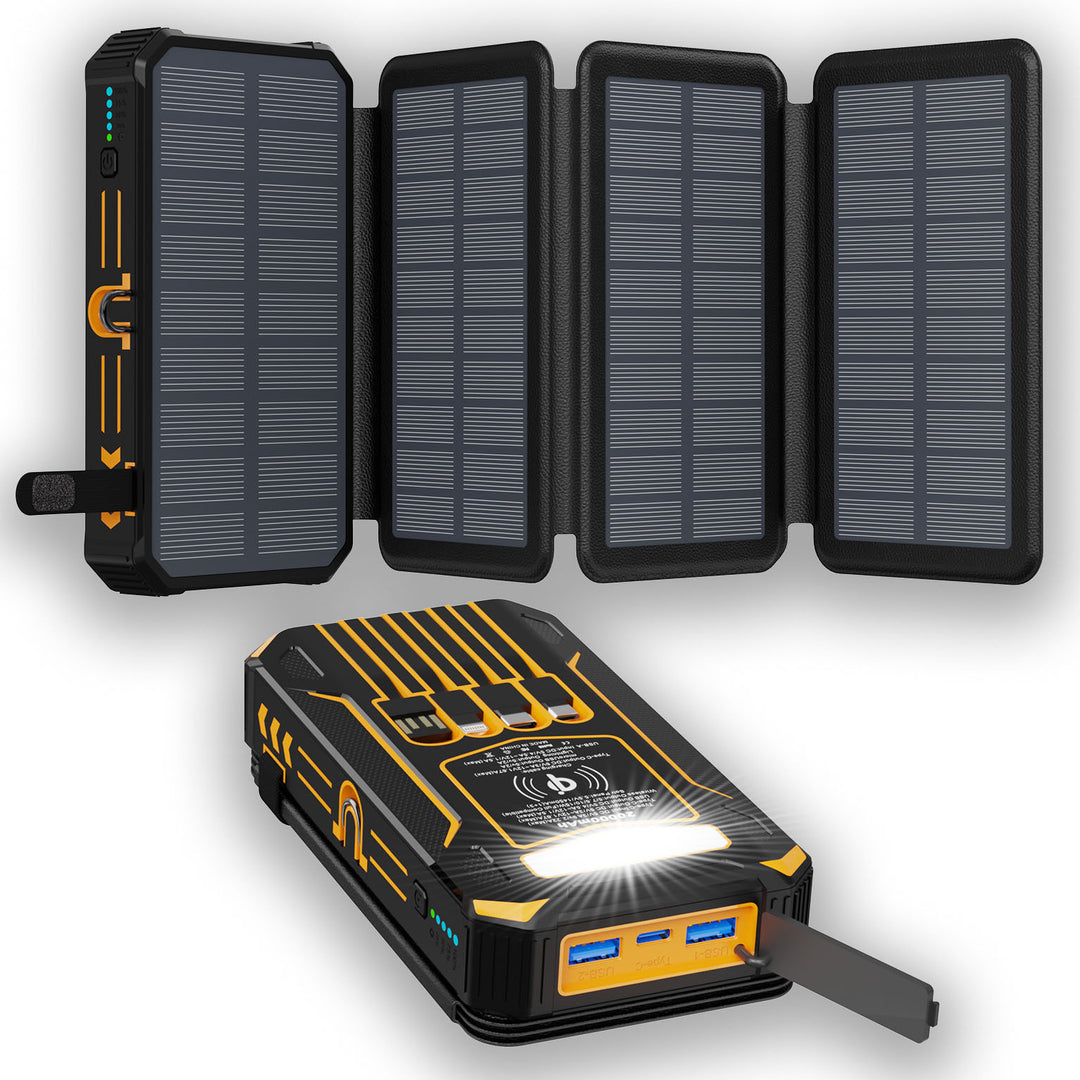 Solar-powered Power Bank with Fast Charging Function from Bowlift