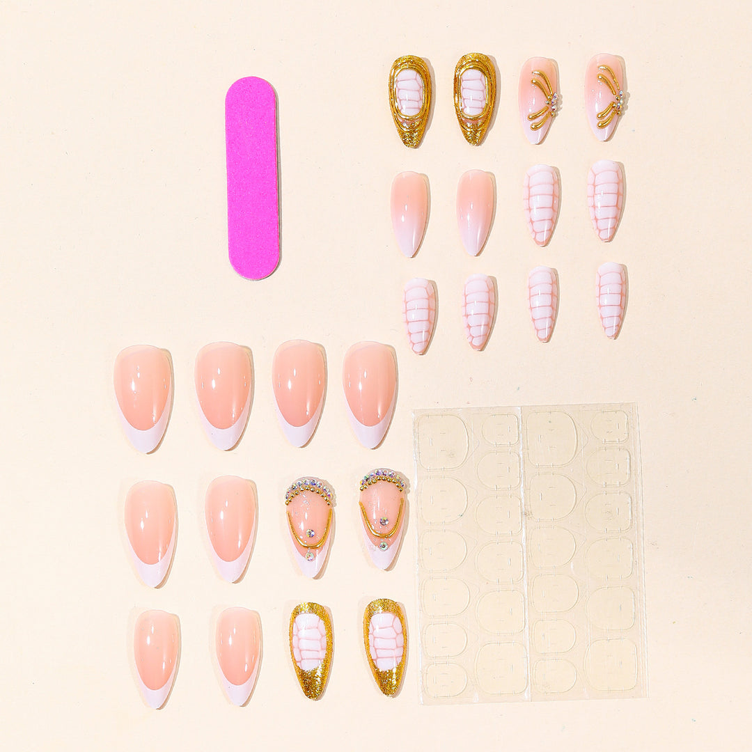 Elegant Decorative Gel Nail Art Set Bowlift