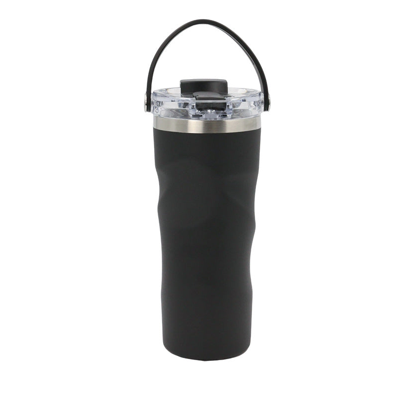 Women's insulated drinking bottle with ergonomic design Bowlift