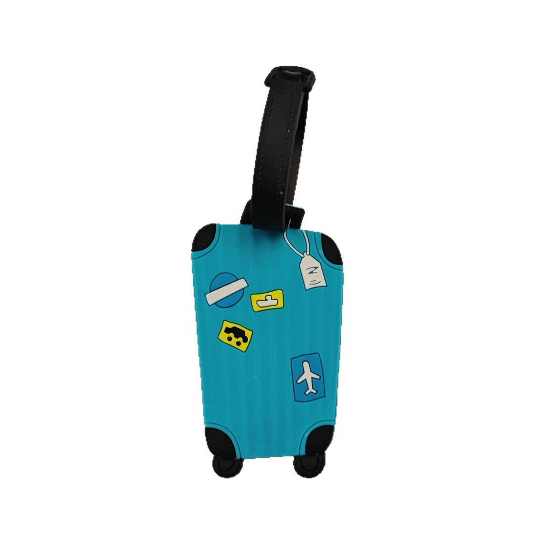 Unisex luggage tag in playful suitcase design Bowlift