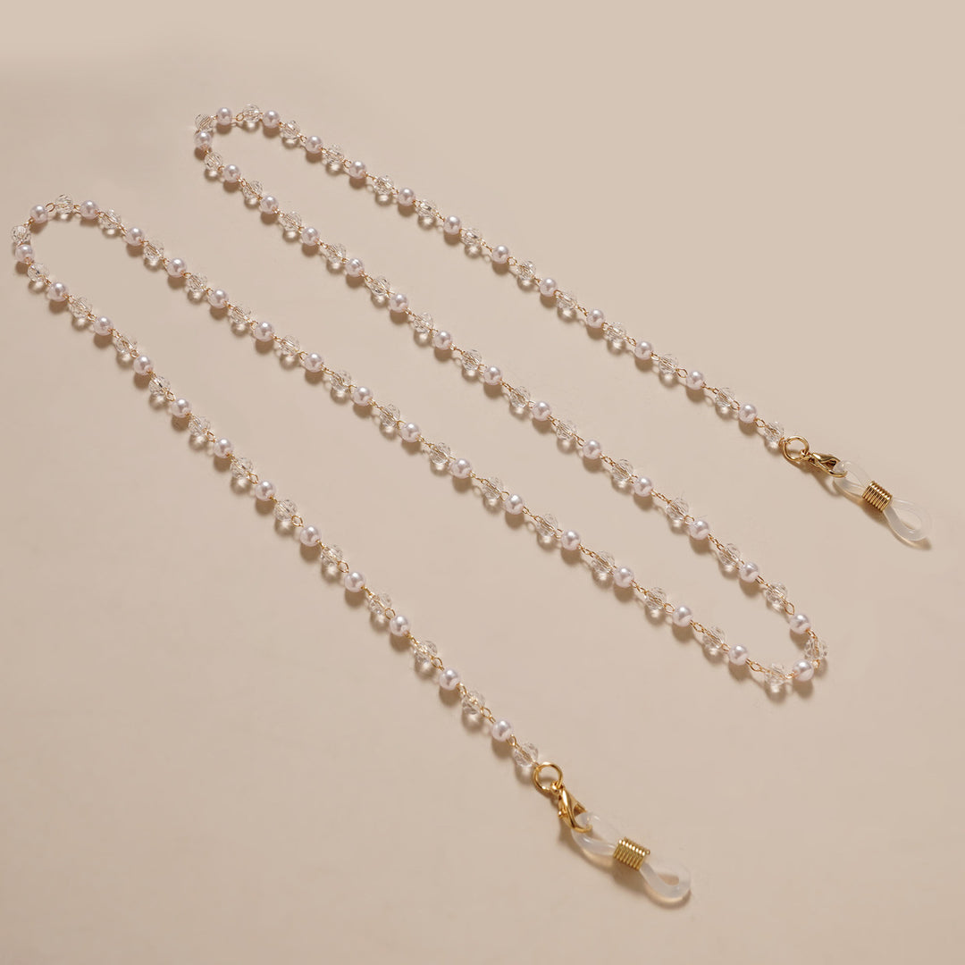 Chic Beaded Eyewear Chain Bowlift
