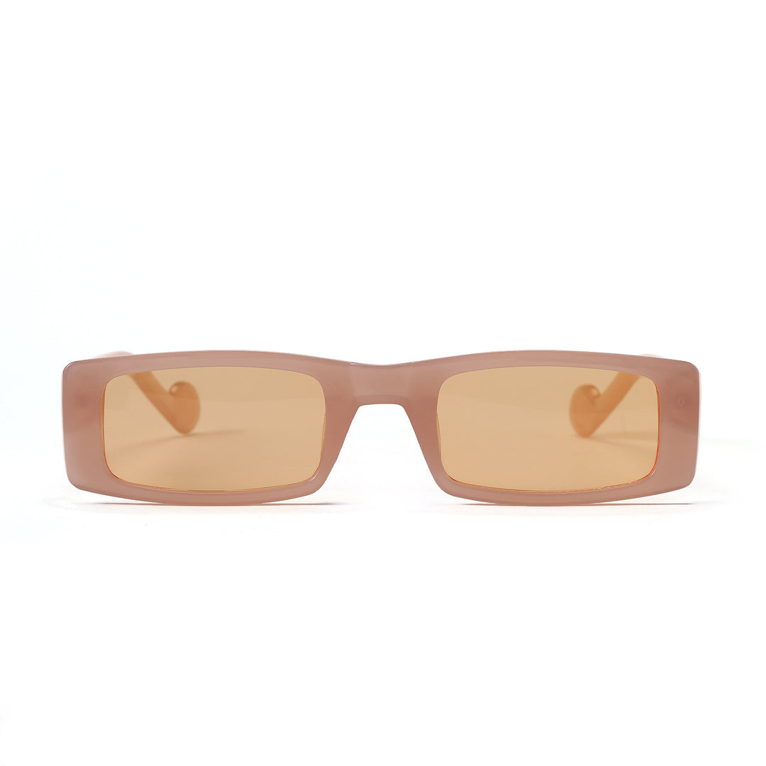 Women's fashionable rectangular sunglasses in innovative design Bowlift