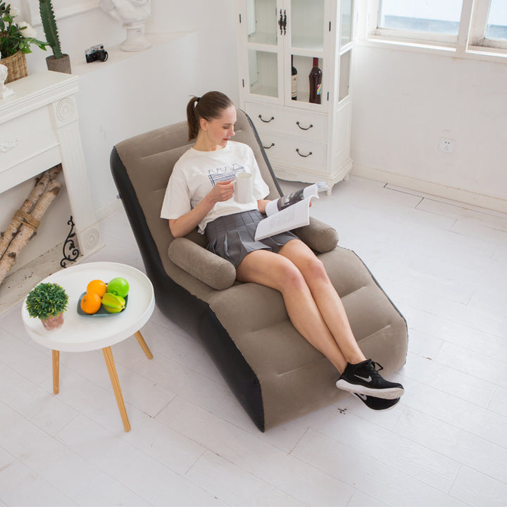 Ladies Inflatable Comfort Lounge with ergonomic armrests Bowlift