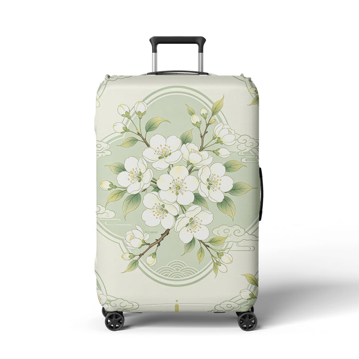 Women Hard Shell Suitcase in Elegant Bamboo Design Bowlift