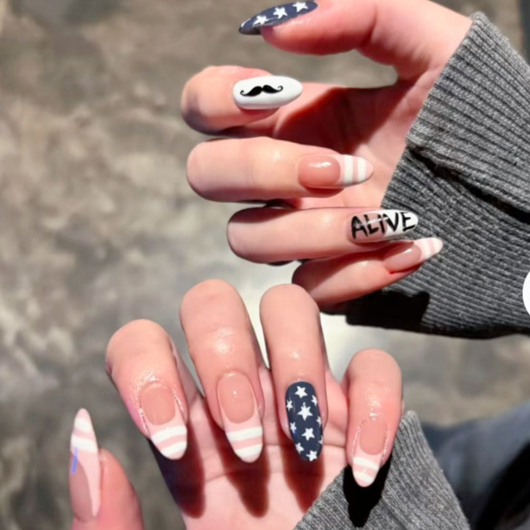 Thematic Graphic Nail Art Designs Bowlift