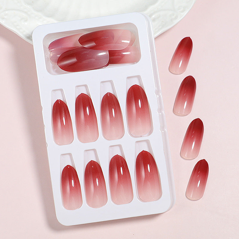 Ombre Gradient Press-On Nail Set Bowlift