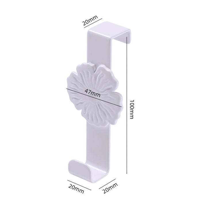 Unisex Wall Hooks with Floral Design Bowlift