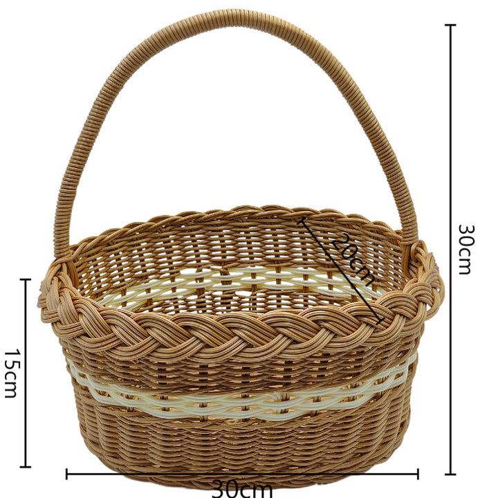 Handwoven Utility Basket Bowlift