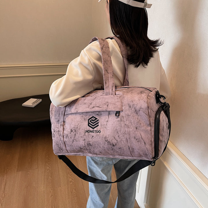 Durable Multi-Compartment Travel Duffle Bag