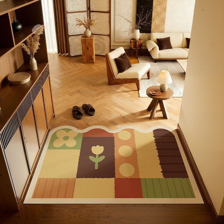 Artistic Patchwork Area Mat