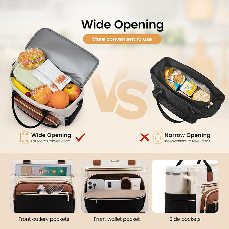 Elegant leisure and office bag with detachable shoulder strap Bowlift