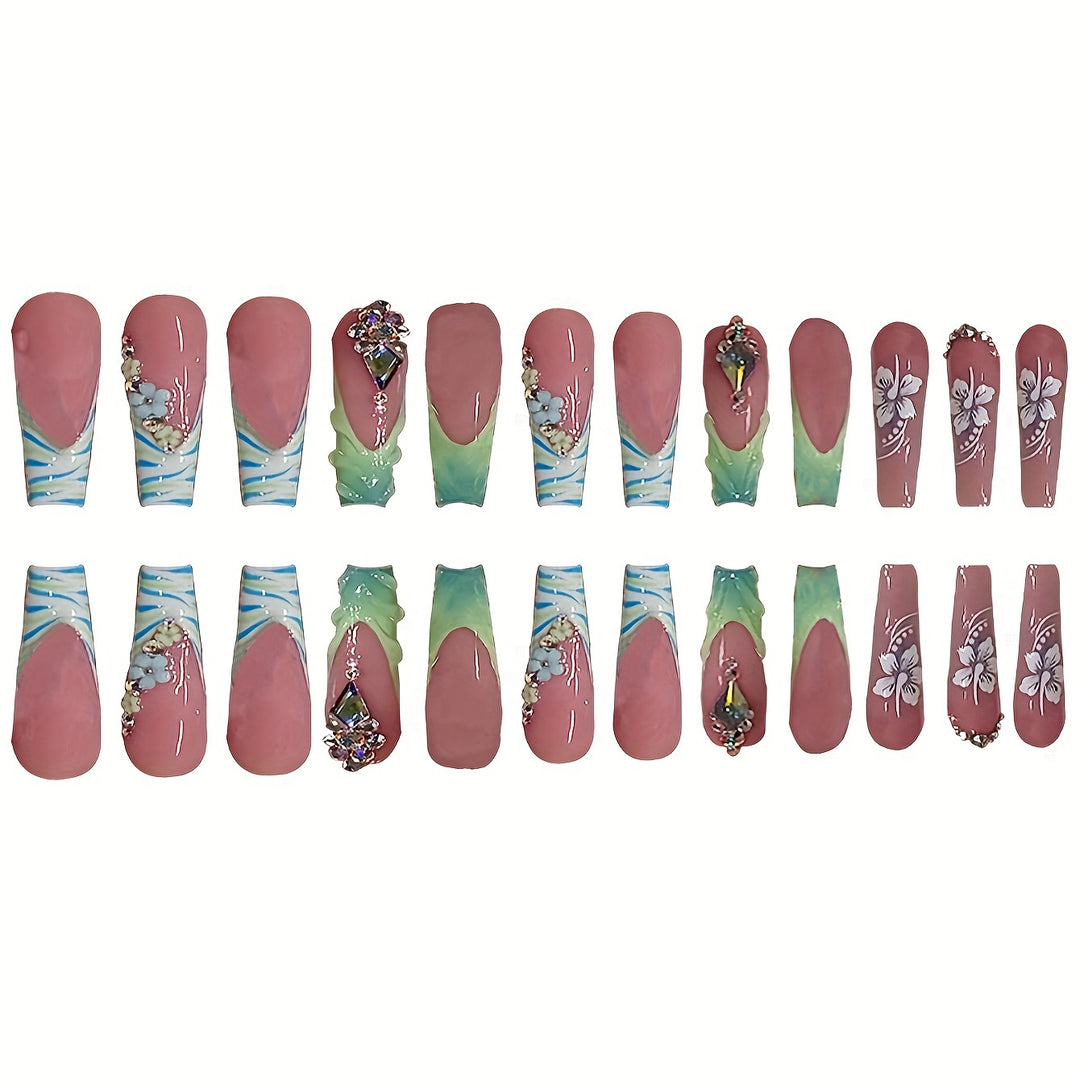 Glamorous Decorative Acrylic Nail Enhancements Bowlift