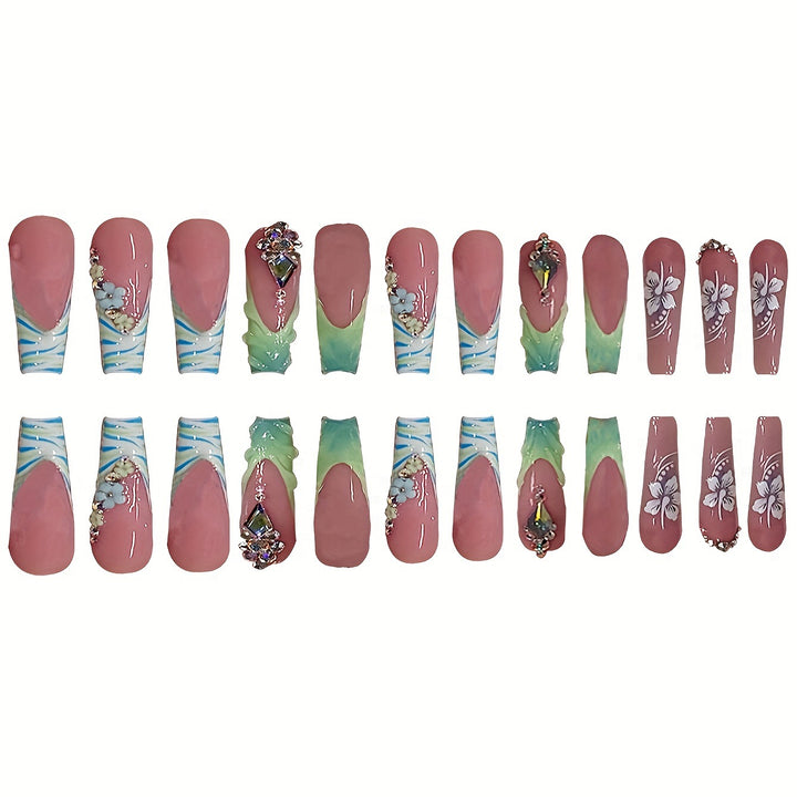 Glamorous Decorative Acrylic Nail Enhancements Bowlift