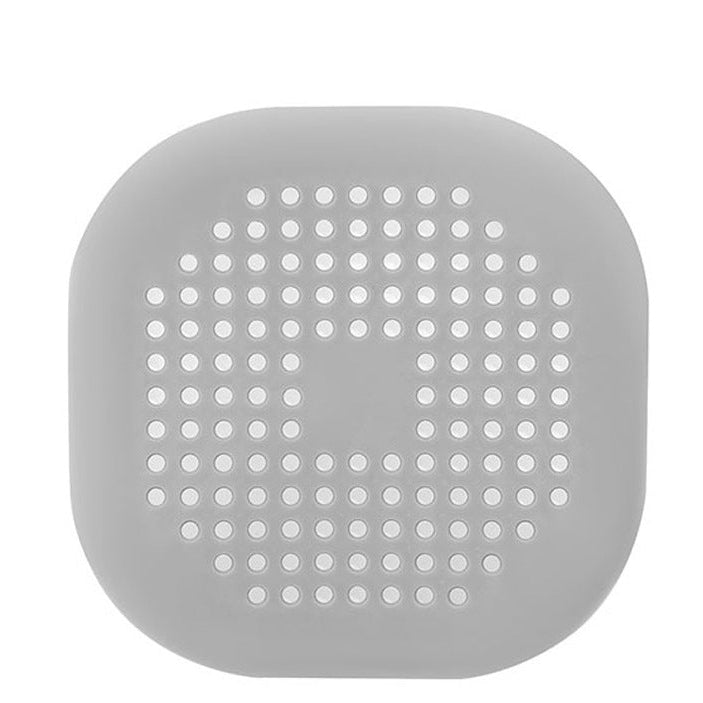 Flexible silicone sink drain strainer cover with anti-clog perforated design Bowlift