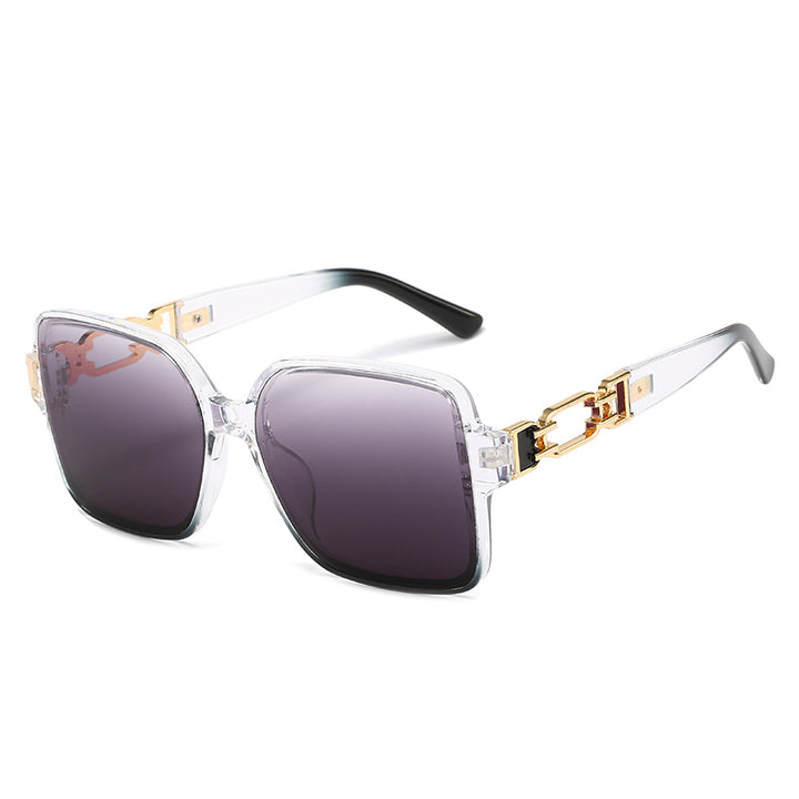 Ladies stylish square sunglasses with luxurious hinge design Bowlift