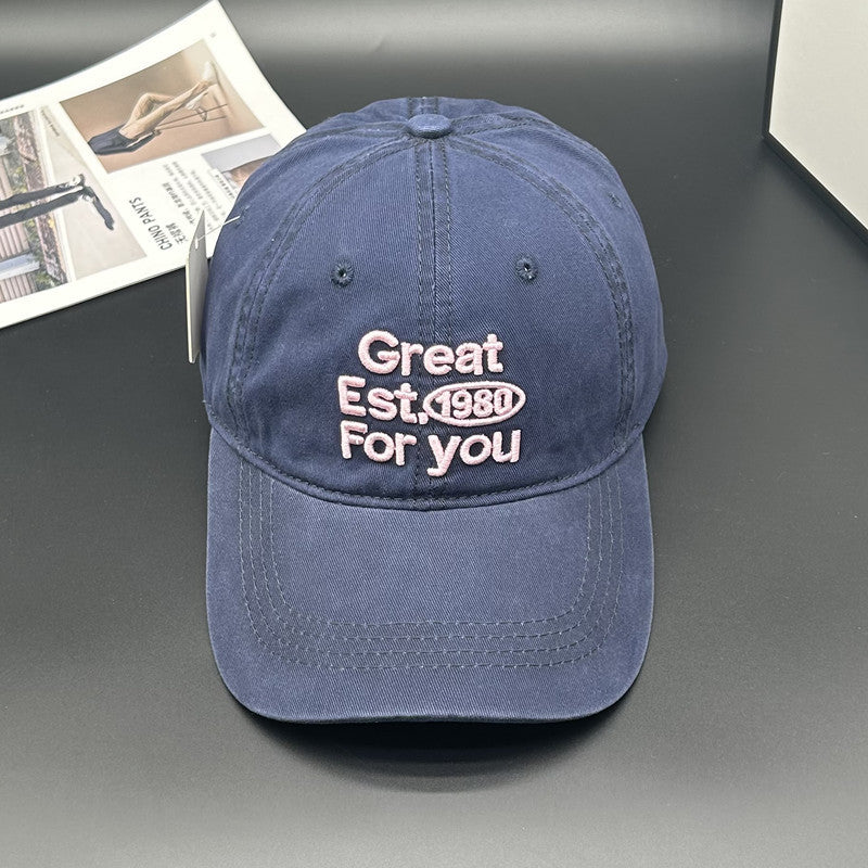 Unisex Graphic Embroidered Cap Bowlift