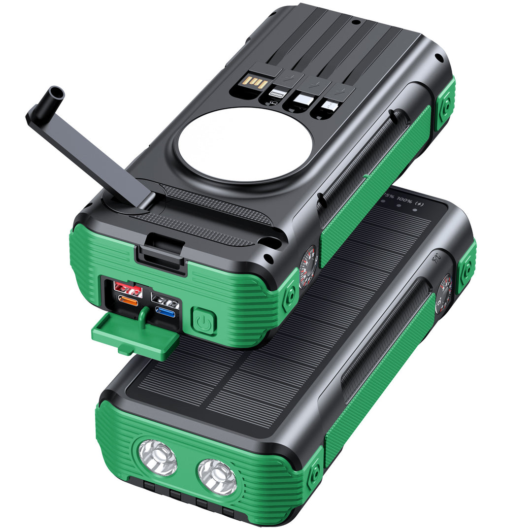 Multifunctional Solar Powerbank with LED Display Bowlift