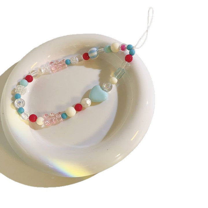 Colorful Beaded Charm Bracelet Bowlift
