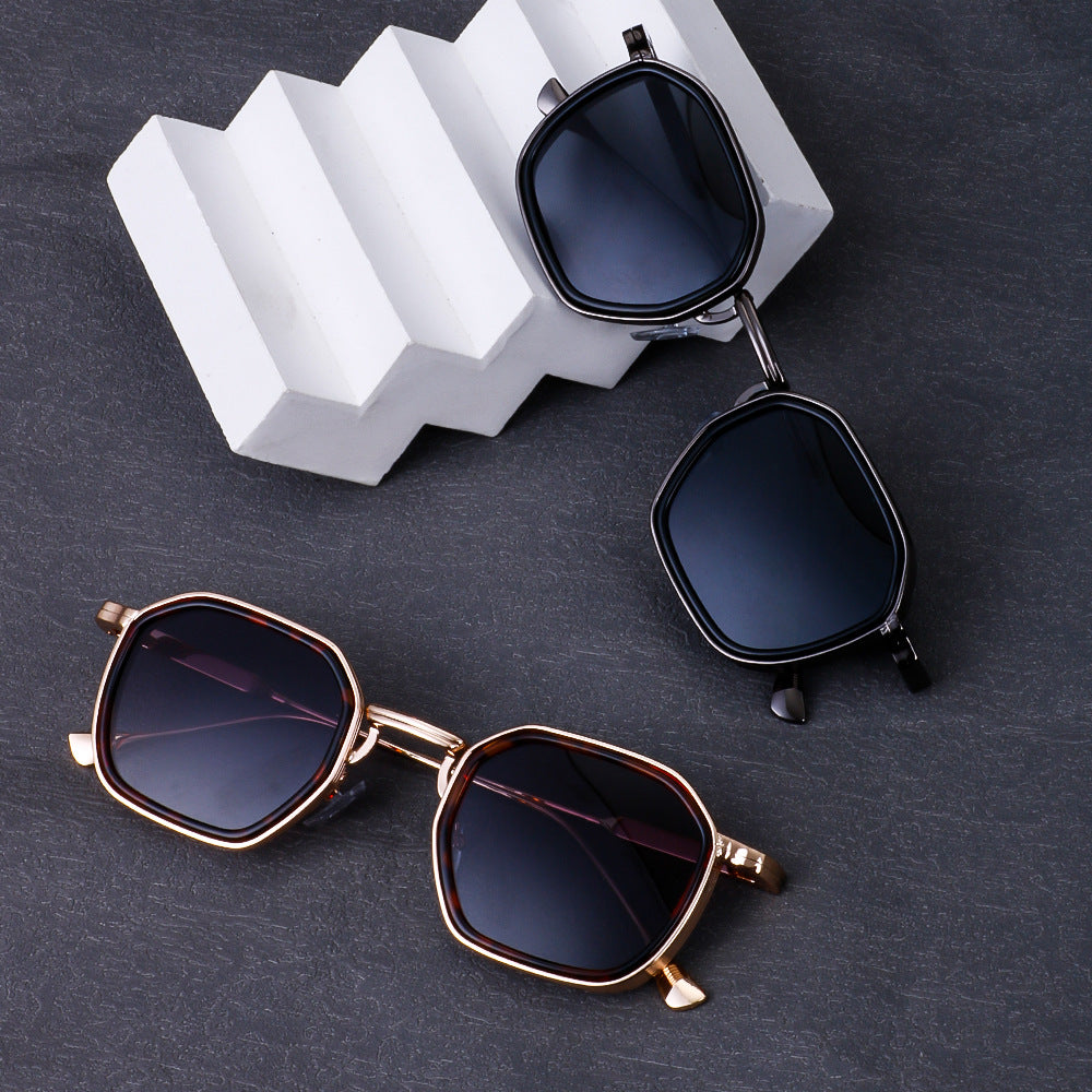 Ladies stylish sunglasses in modern octagonal design with high-quality polarized lenses Bowlift