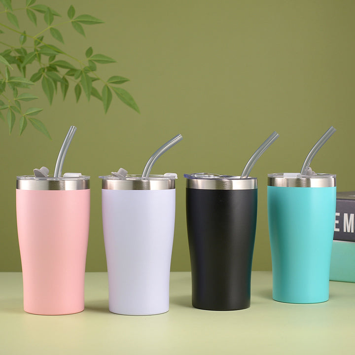Ladies Insulated Cup with Straw Bowlift