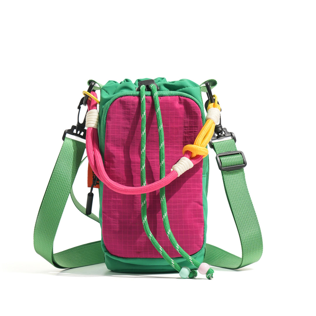 Versatile Drawstring Crossbody Pouch