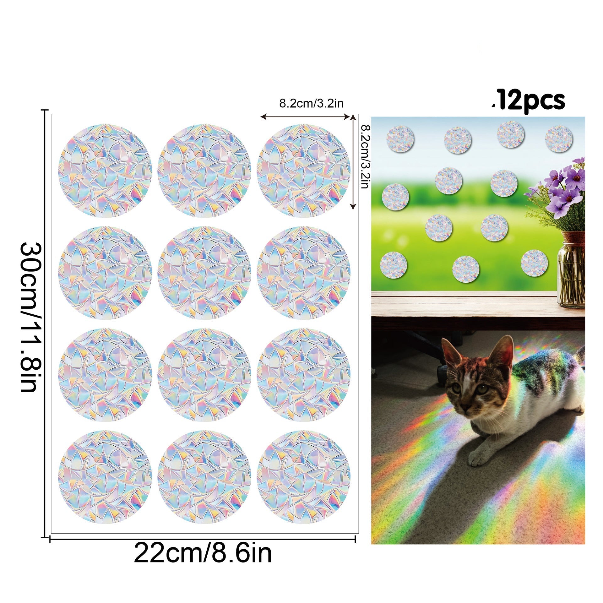 BowLift | Rainbow Window Sticker