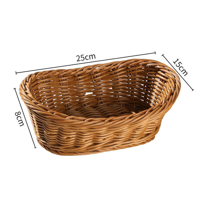 Decorative Woven Serving Basket Bowlift