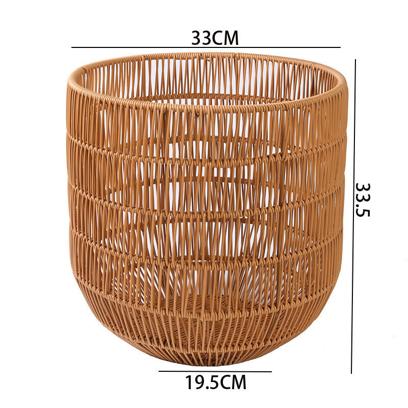 Ladies Braided Basket for Stylish Storage Bowlift