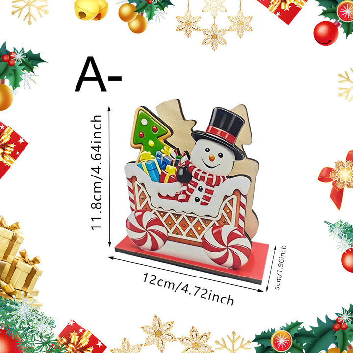 Christmas decoration with gingerbread house motifs Bowlift