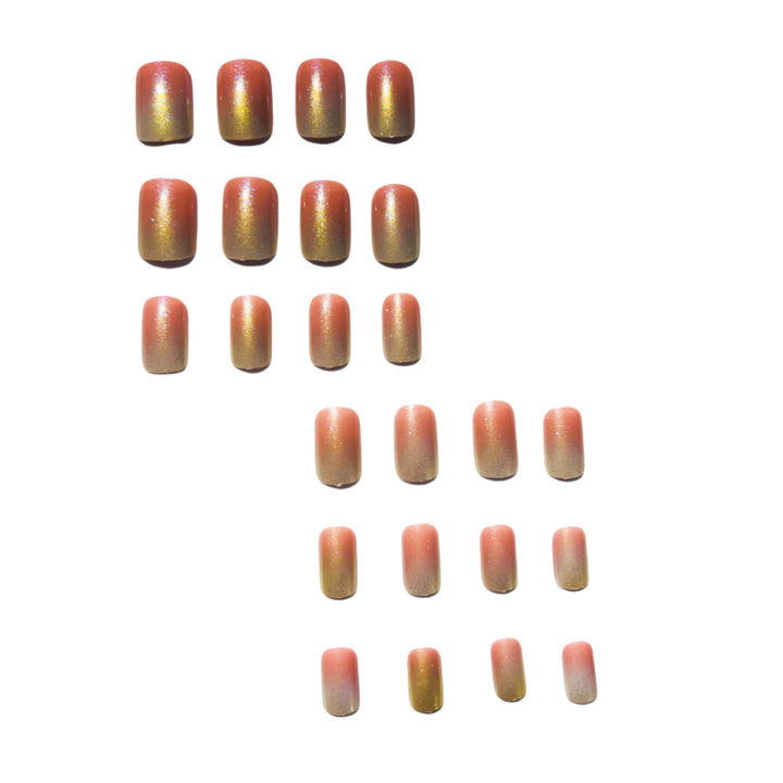 Glamorous artificial nails in elegant gradient Bowlift