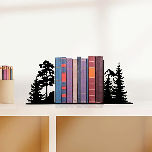 Artistic Landscape Bookends