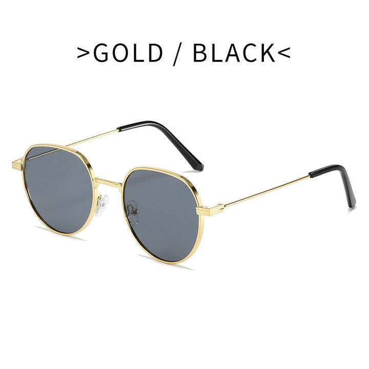 Women's Stylish Round Designer Sunglasses Bowlift