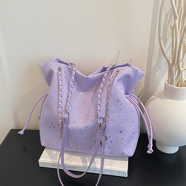 WoStylish Drawstring Shoulder Bag Bowlift