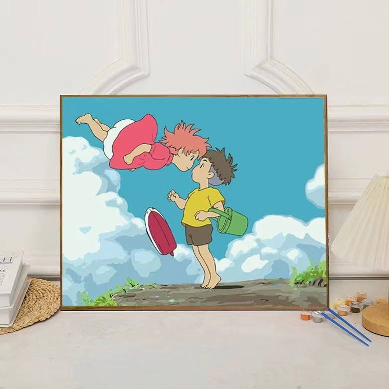 Anime-Inspired Wall Art Print Bowlift