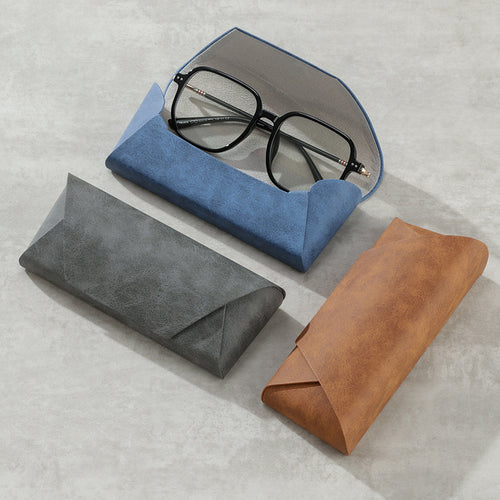 Premium Leather Eyewear Pouch Bowlift