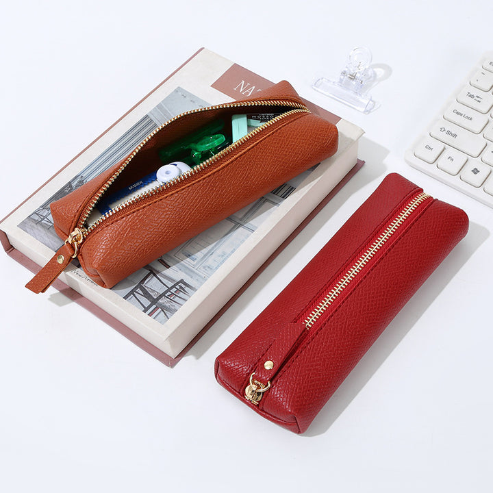 Stylish Leather Pen Case Bowlift