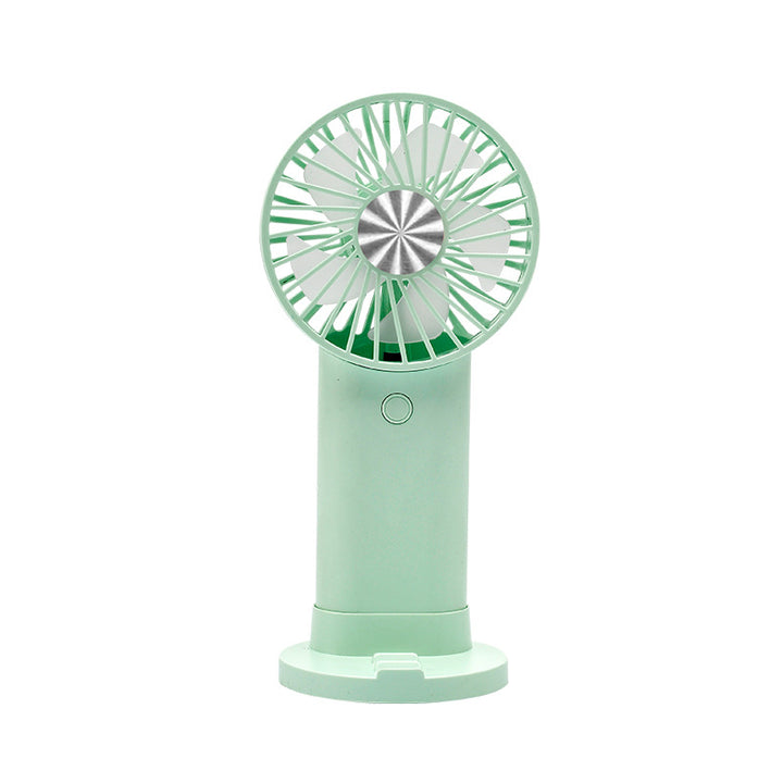 Unisex Portable Hand Fan with Rechargeable Battery and USB Port Bowlift