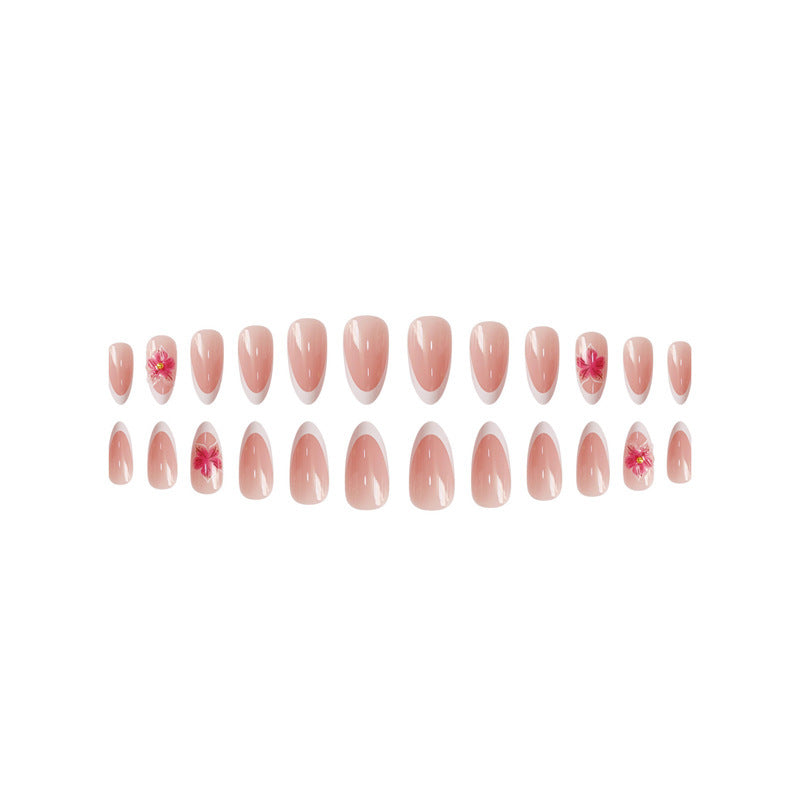 Artistic Floral Acrylic Nail Enhancements Bowlift 1789447284