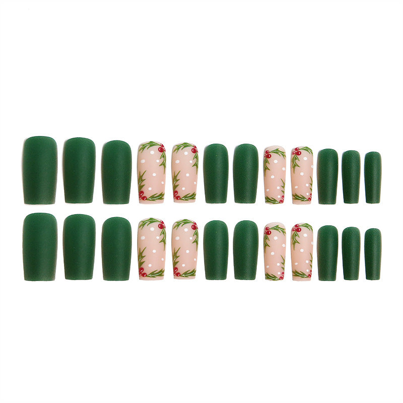 Artful Nail Tips with Botanical Motifs Bowlift