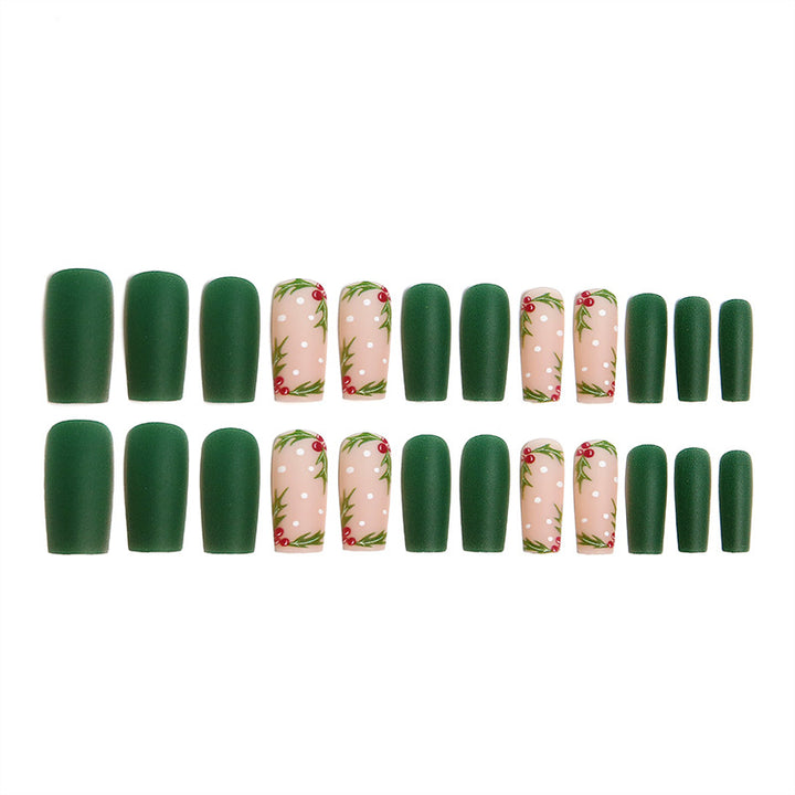 Artful Nail Tips with Botanical Motifs Bowlift
