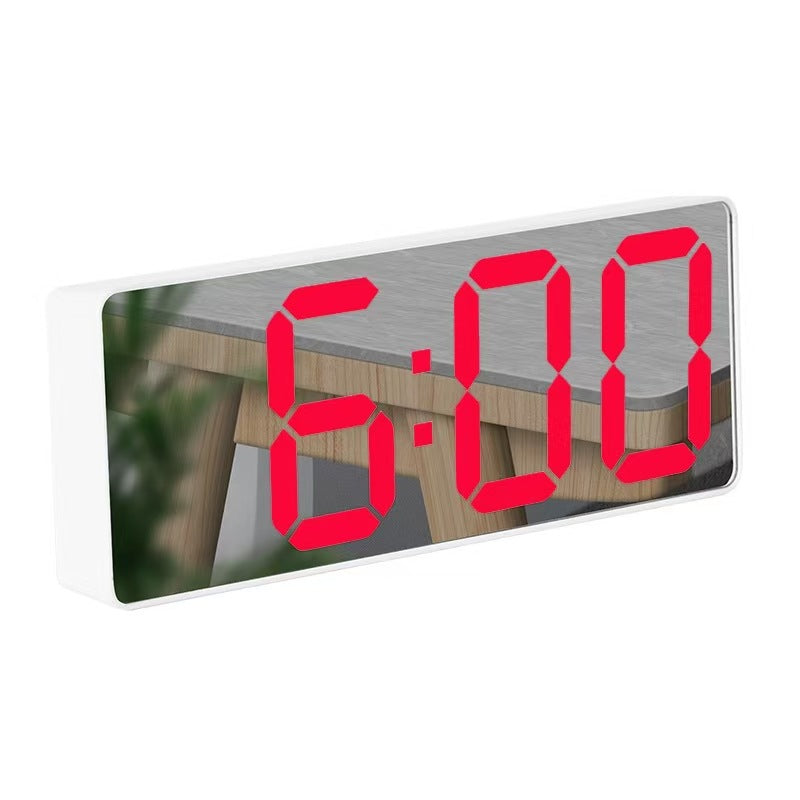 Digital alarm clock with large LED display Bowlift