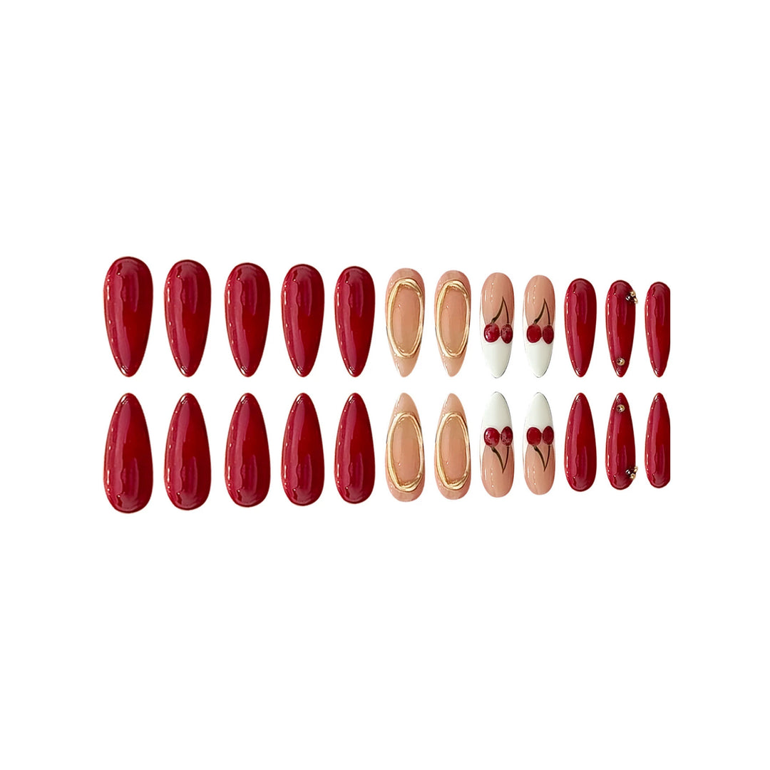 Chic Almond-Shaped Nail Extensions Bowlift