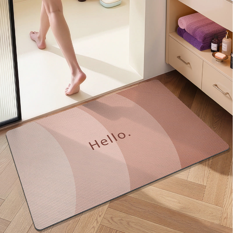 Soft Welcome Bath Mat Bowlift