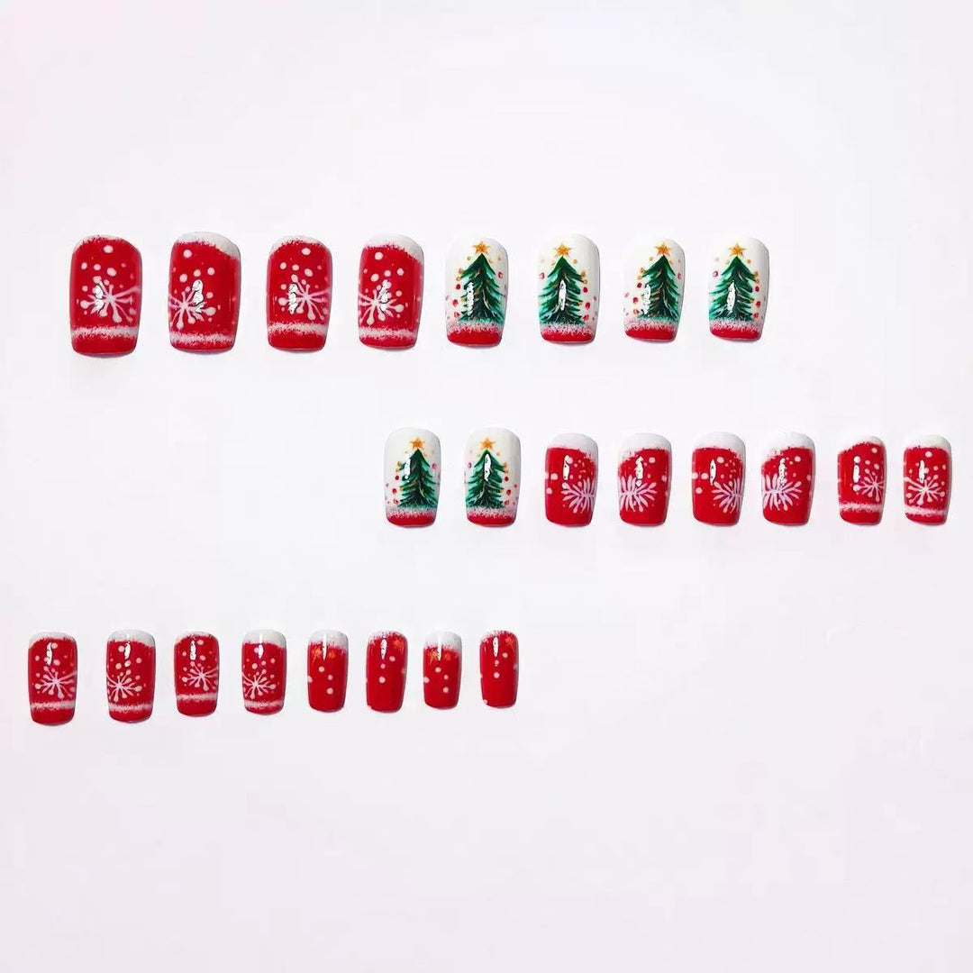 Creative Christmas Art Nails Bowlift
