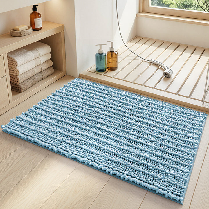Ultra-Soft Chenille Bathroom Mat Bowlift