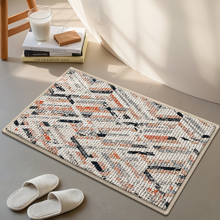 Textured Modern Area Rug Bowlift