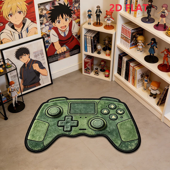 Gaming Console-Shaped Area Rug