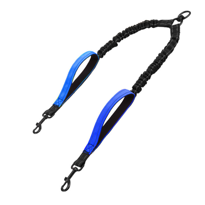 Bungee Dog Leash with Dual Handles