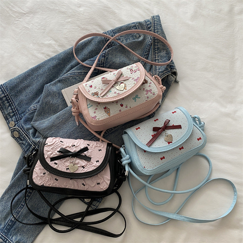 Adorable Bow-Embellished Crossbody Bag Bowlift